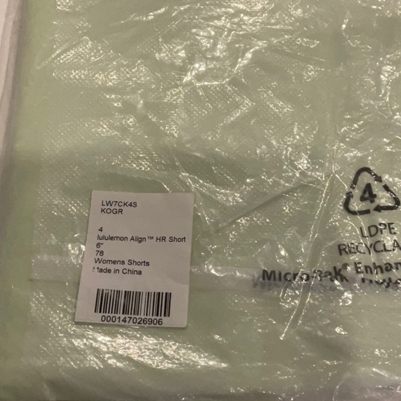 C - Lululemon Align High-Rise Short 6" - Picture 5 of 5